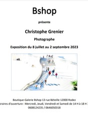 Exposition photographies Christophe Grenier chez Bshop