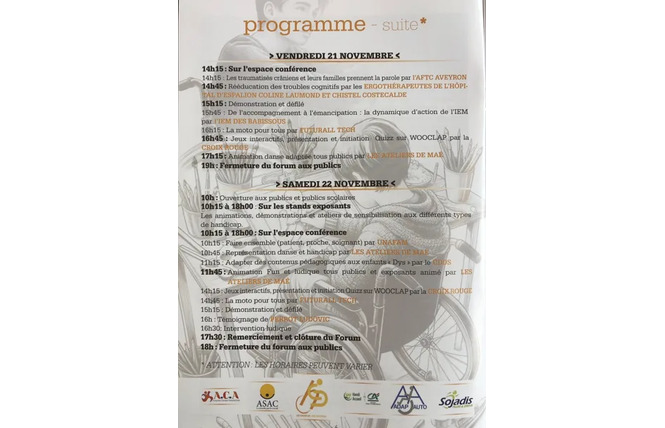 Forum des handicaps visibles et invisibles 3 - Le Monastère