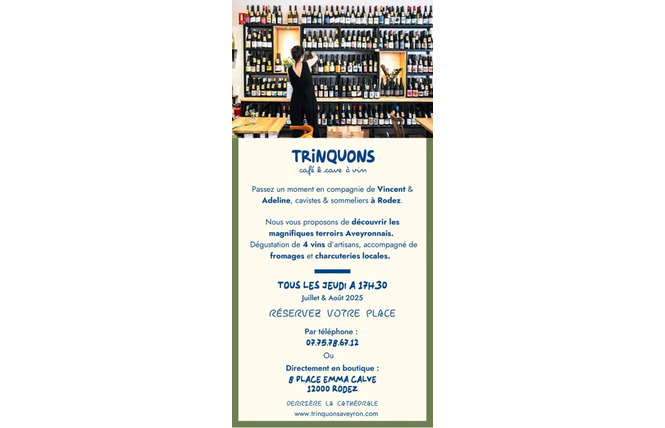 Dégustez l'Aveyron avec Trinquons 