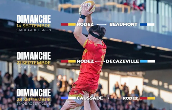 Match Rugby : Rodez - Decazeville 2 - Rodez