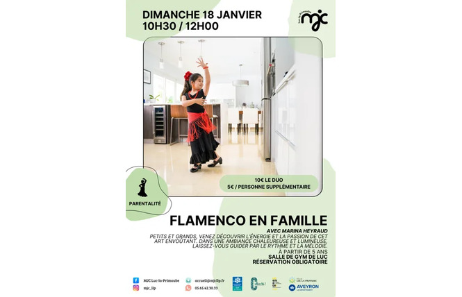 LOISIRS EN FAMILLE : Flamenco 1 - Luc-la-Primaube