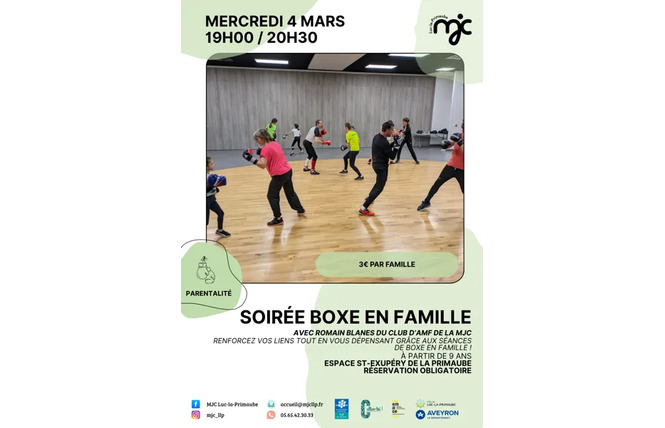 LOISIRS EN FAMILLE : Soirée boxe 1 - Luc-la-Primaube