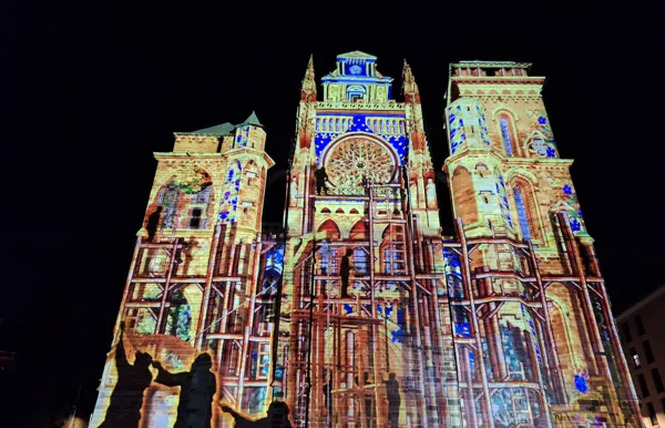 500 ANS CLOCHER CATHÉDRALE - Son et lumières 
