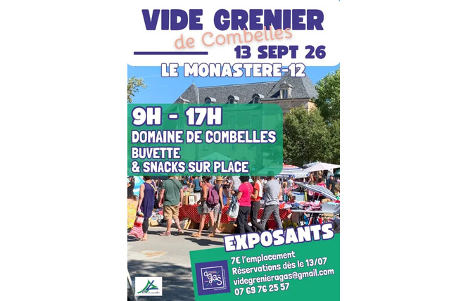 Grand vide grenier de Combelles 1 - Le Monastère