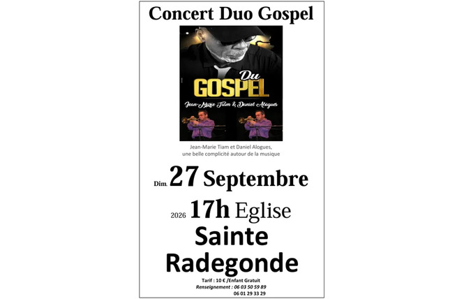 Concert Gospel 1 - Sainte-Radegonde