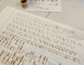 Cours de calligraphie latine 2 - Rodez